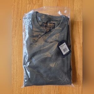 Filson Waffle Knit Thermal Crewneck - Mossy Rock (M) - NWT